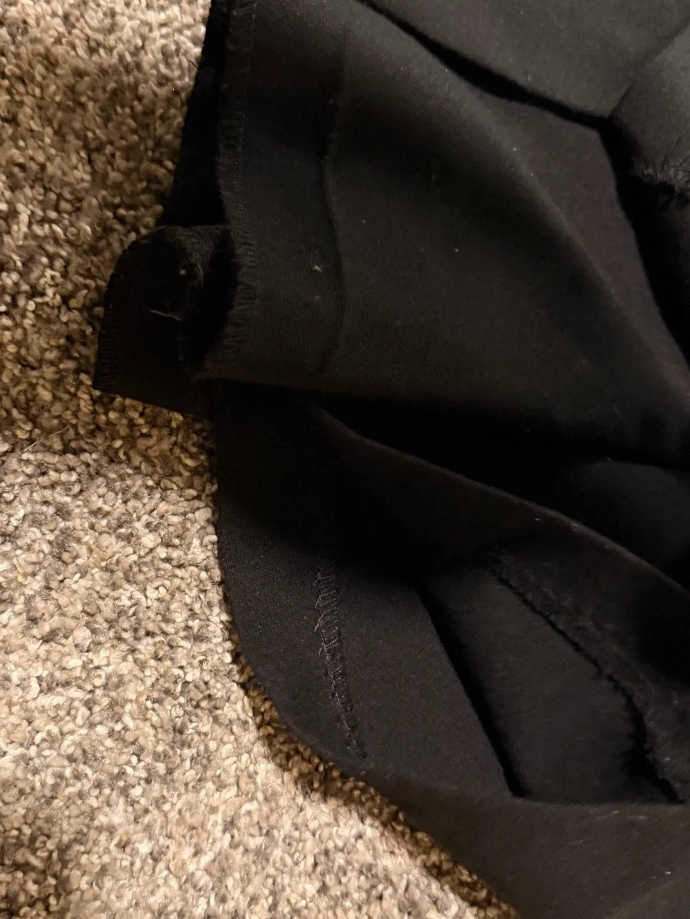 Zara Girls Black Pleated Skort